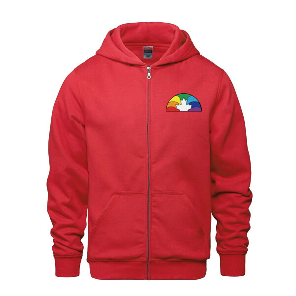 Personalized Youth Full Zip Hooded Sweatshirt  Thumbnail