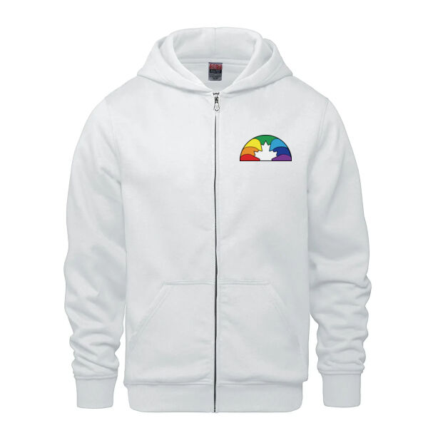 Personalized Youth Full Zip Hooded Sweatshirt Thumbnail