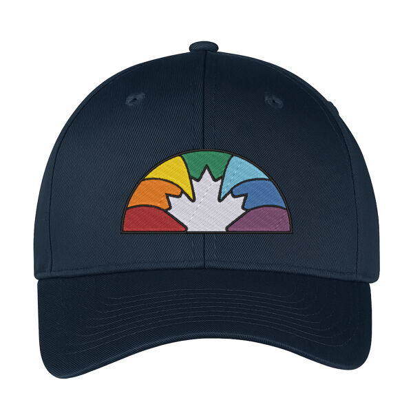 Embroidered Mid Profile Twill Cap Thumbnail